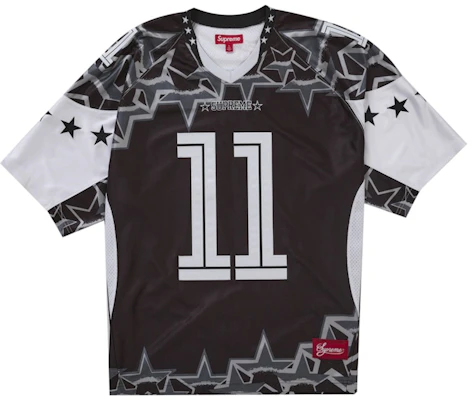 Supreme Camiseta de Fútbol Estrellas Negra Buy Supreme Camiseta de Fútbol Estrellas Negra