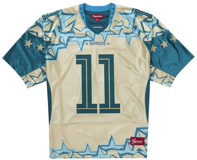 supreme-stars-football-jersey-gold