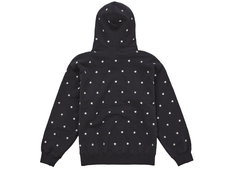 Supreme Stars Studded Hooded Sweatshirt Black 圖 2