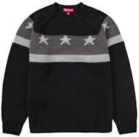 Supreme Stars Sweater Black Supreme Stars Sweater Black