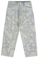 Supreme Stars Topstitch Baggy Jean Dirty Supreme Stars Topstitch Baggy Jean Dirty