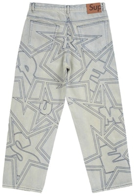 Supreme Stars Jeans Longgar Jahitan Kotor Order Supreme Stars Jeans Longgar Jahitan Kotor