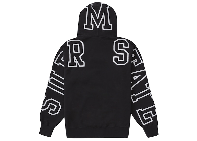 Order 至尊州連帽黑色運動衫