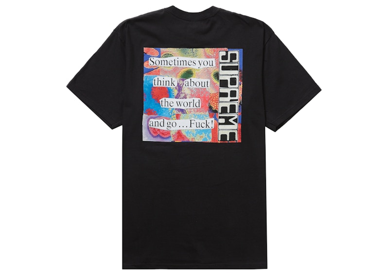 Buy Supreme Love That Tee Black - Novelship