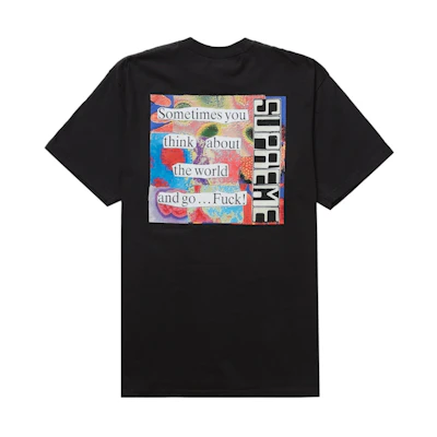 Supreme Static Tee Black
