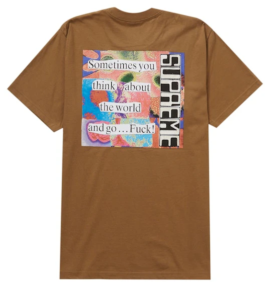 supreme-static-tee-brown