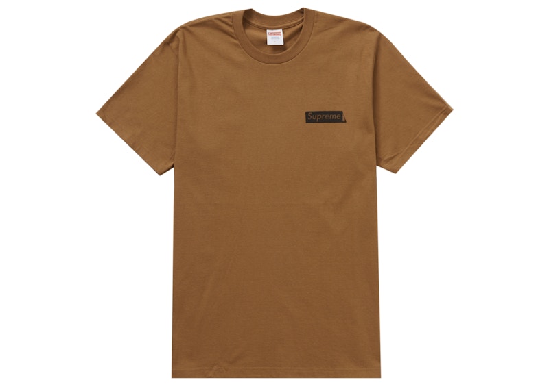 Order Supreme 静态印花T恤 棕色