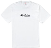 Supreme Stay Positive Tee White