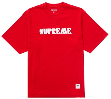 Supreme 刺繡短袖上衣紅色 Buy Supreme 刺繡短袖上衣紅色