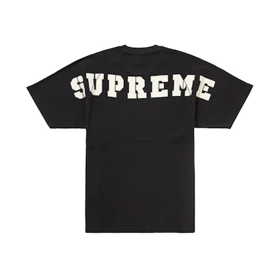 Supreme Stencil Thermal S/S Top Black