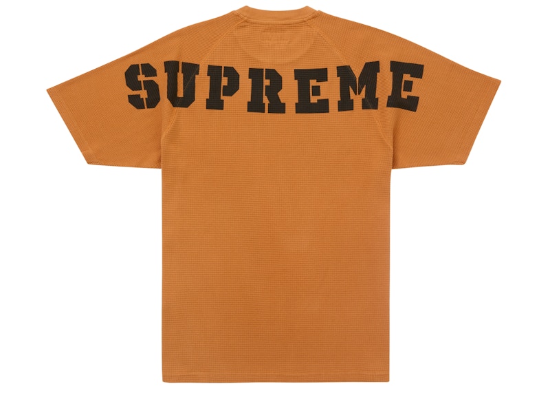 Supreme Stencil Thermal S/S Top Orange