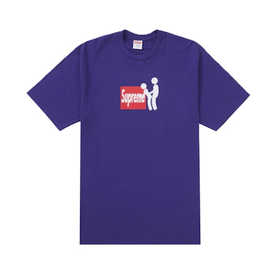 Supreme Stick Tee Purple