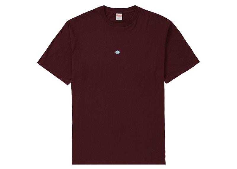 Supreme Sticker Tee Burgundy (FW21)