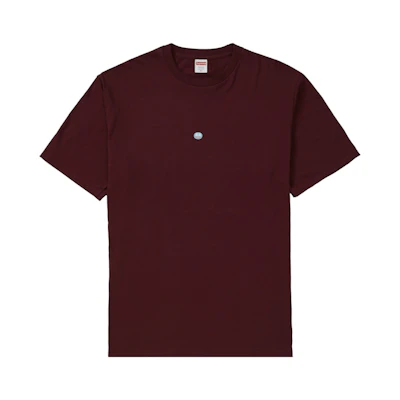 Supreme Sticker Tee Burgundy (FW21)