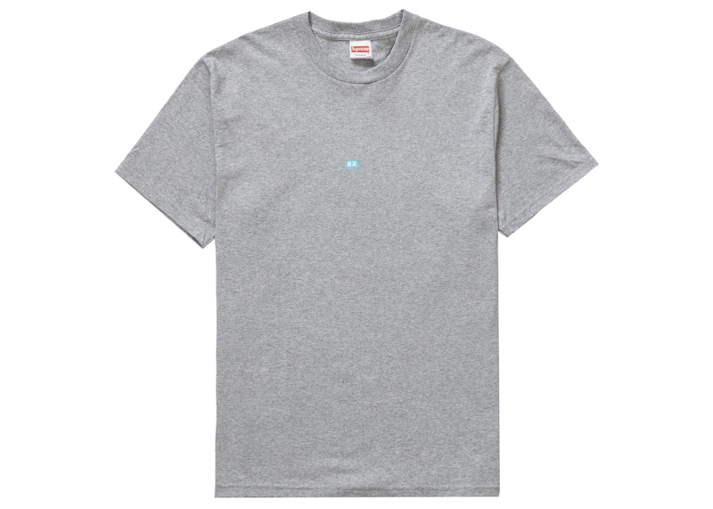 Buy Supreme 贴纸T恤浅灰色 (2021秋冬)
