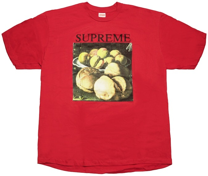 supreme-still-life-tee-red
