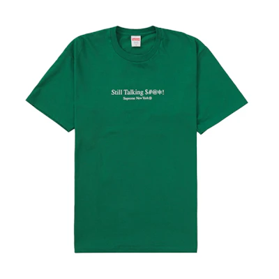 Supreme Still Talking Tee 'Light Pine'