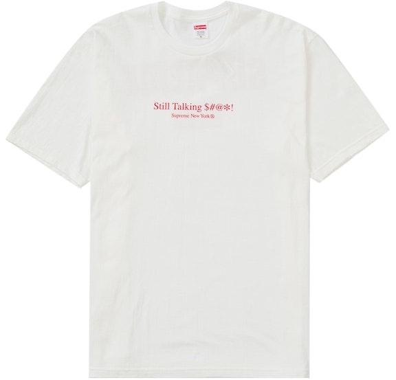 supreme-still-talking-tee-white