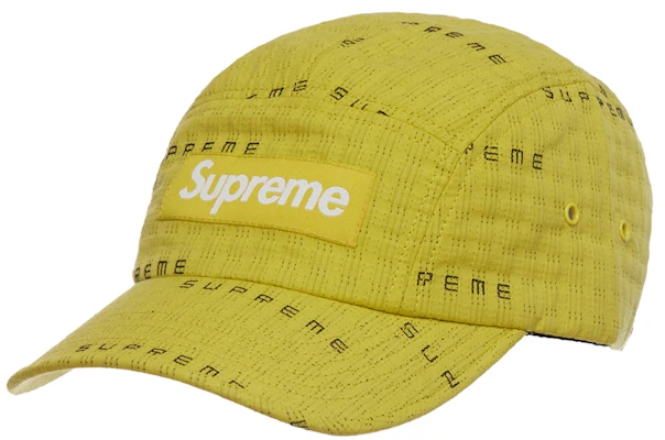 Supreme 提花工装帽 柠檬色 Buy Supreme 提花工装帽 柠檬色