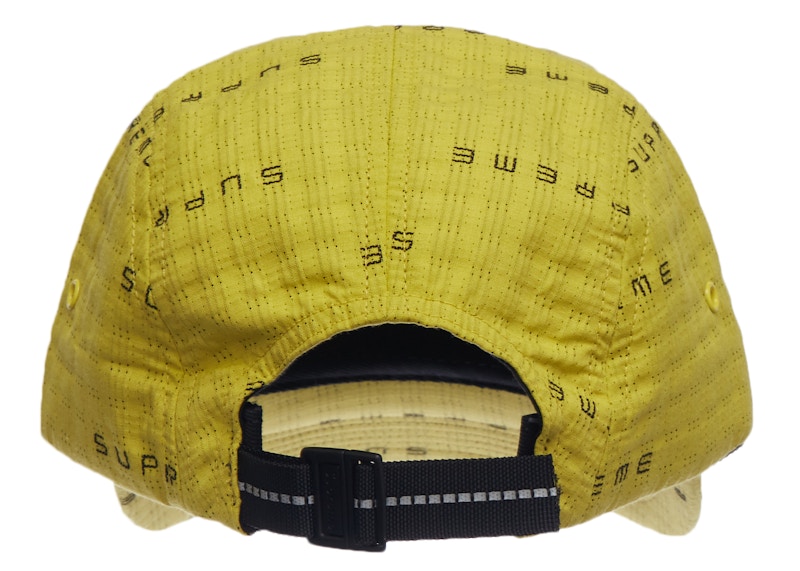Supreme Stitch Jacquard Camp Cap Lemon 圖 2