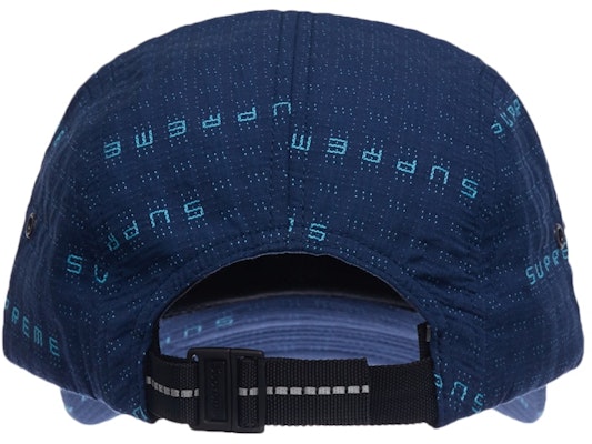 Supreme Stitch Jacquard Camp Cap Navy Topi Jaket Biru Tua Order Supreme Stitch Jacquard Camp Cap Navy Topi Jaket Biru Tua