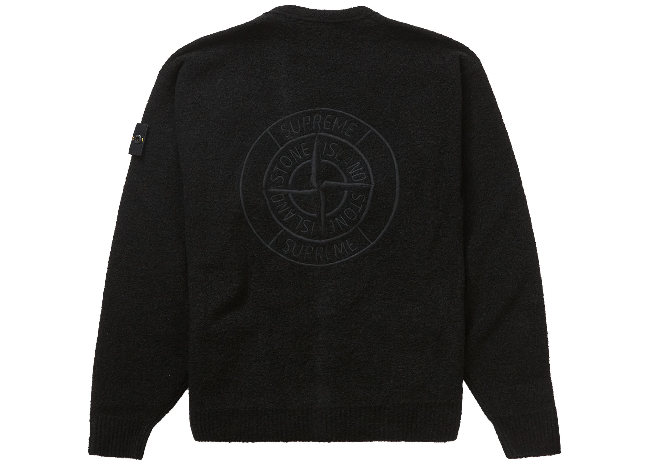Supreme Stone Island Bouclé Cardigan Blackを購入 - Novelship