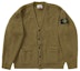 Buy Supreme Stone Island Bouclé Cardigan Olive