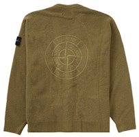 Supreme Stone Island 仿圈绒开襟衫 橄榄色 Order Supreme Stone Island 仿圈绒开襟衫 橄榄色