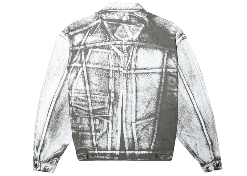 Lookbook Supreme Stone Island Jaket Denim Trucker Reflektif