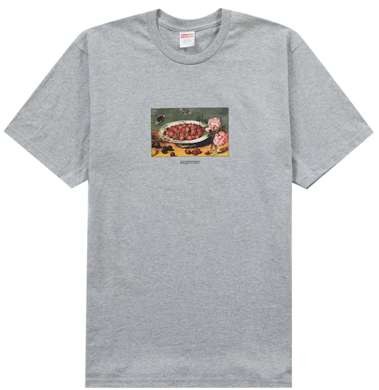supreme-strawberries-tee-heather-grey