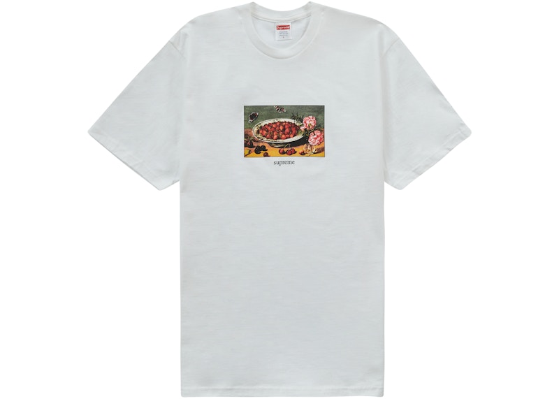 Supreme Strawberries Tee White