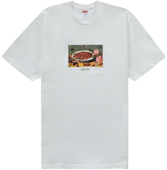supreme-strawberries-tee-white