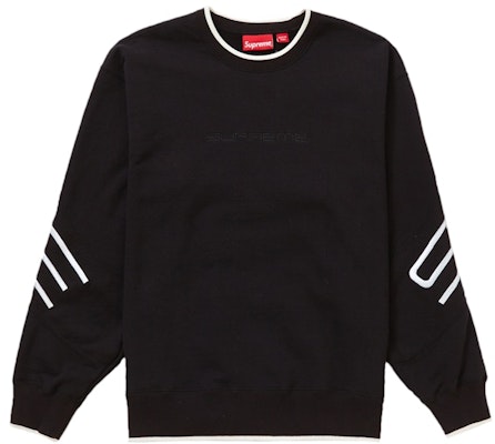 Supreme Stretch Crewneck 'Hitam' Buy Supreme Stretch Crewneck 'Hitam'