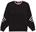 Buy Supreme Stretch Crewneck 'Hitam'