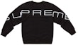 Order Supreme Stretch Crewneck 'Hitam'