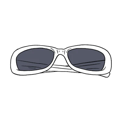 Supreme Stretch Sunglasses Clear