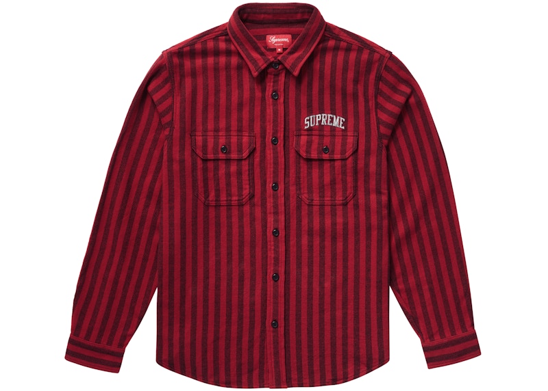 Buy Supreme Baju Flanel Tebal Bergaris Merah