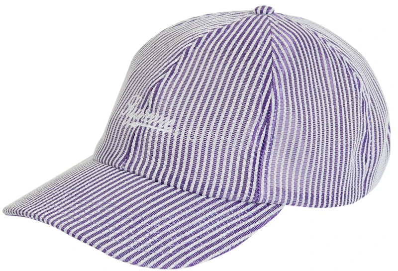supreme-stripe-mesh-6-panel-purple