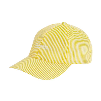 Supreme Stripe Mesh 6-Panel Yellow
