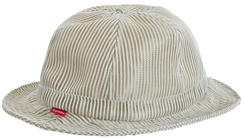 supreme-stripe-mesh-bell-hat-taupe