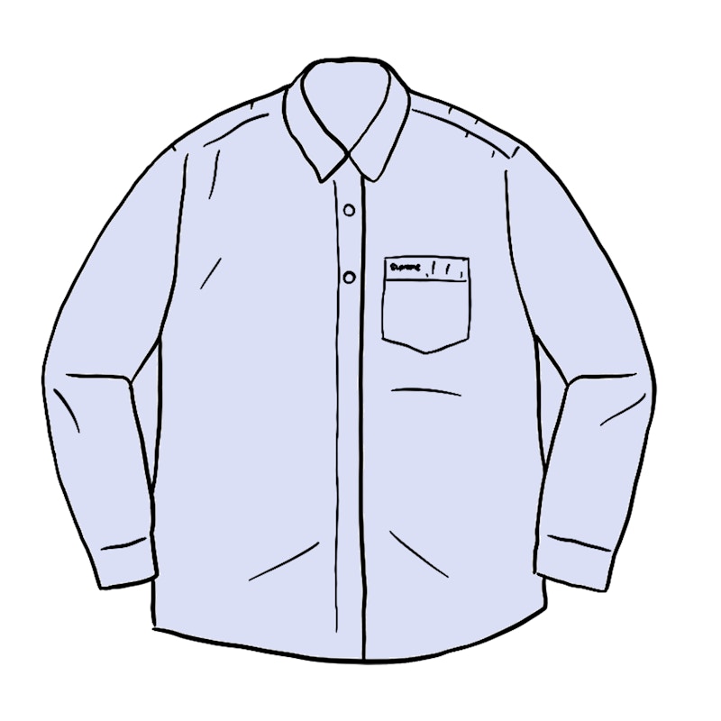 Buy Camisa Oxford de Rayas Supreme Azul