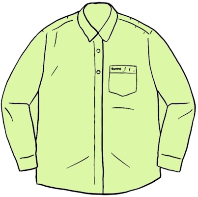 Camisa Oxford a Rayas Supreme Amarillo Fluorescente Buy Camisa Oxford a Rayas Supreme Amarillo Fluorescente