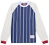Order Supreme Stripe Raglan L/S Top Navy