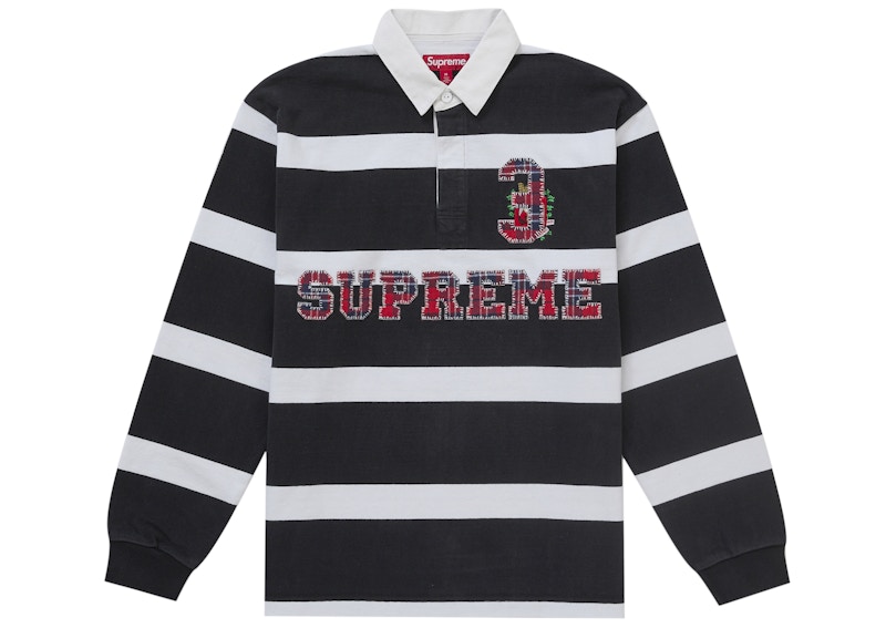 Supreme Stripe Rugby (FW25) Black