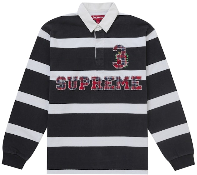 supreme-stripe-rugby-fw-25-black