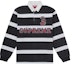 Buy Supreme Stripe Rugby (FW25) Hitam