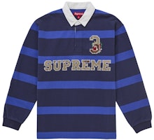 Supreme Stripe Rugby (FW25) Navy Supreme Stripe Rugby (FW25) Navy