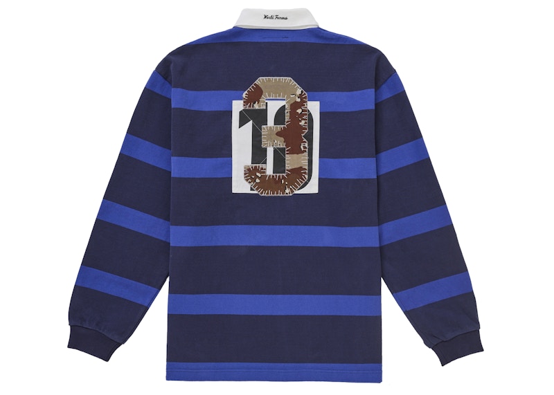 Order Supreme Stripe Rugby (FW25) Navy Biru Tua
