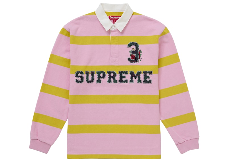 Supreme Stripe Rugby (FW25) Pink