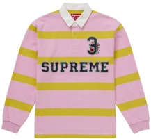 Supreme Stripe Rugby (FW25) Pink Supreme Stripe Rugby (FW25) Pink